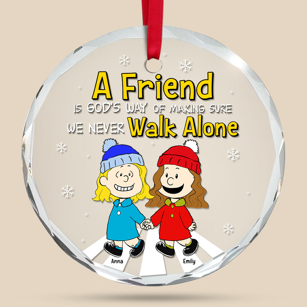 Personalized Gifts For Friends Christmas Ornament Friends 01TOQN121124DA-Homacus
