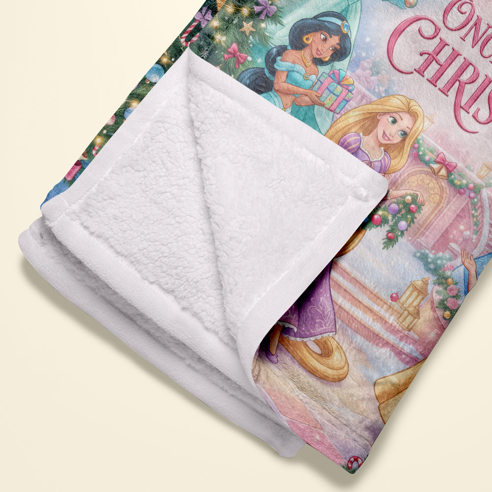 Once Upon A Christmas Blanket - Personalized Gift For Fantasy Lovers 03TYTA061026-Homacus