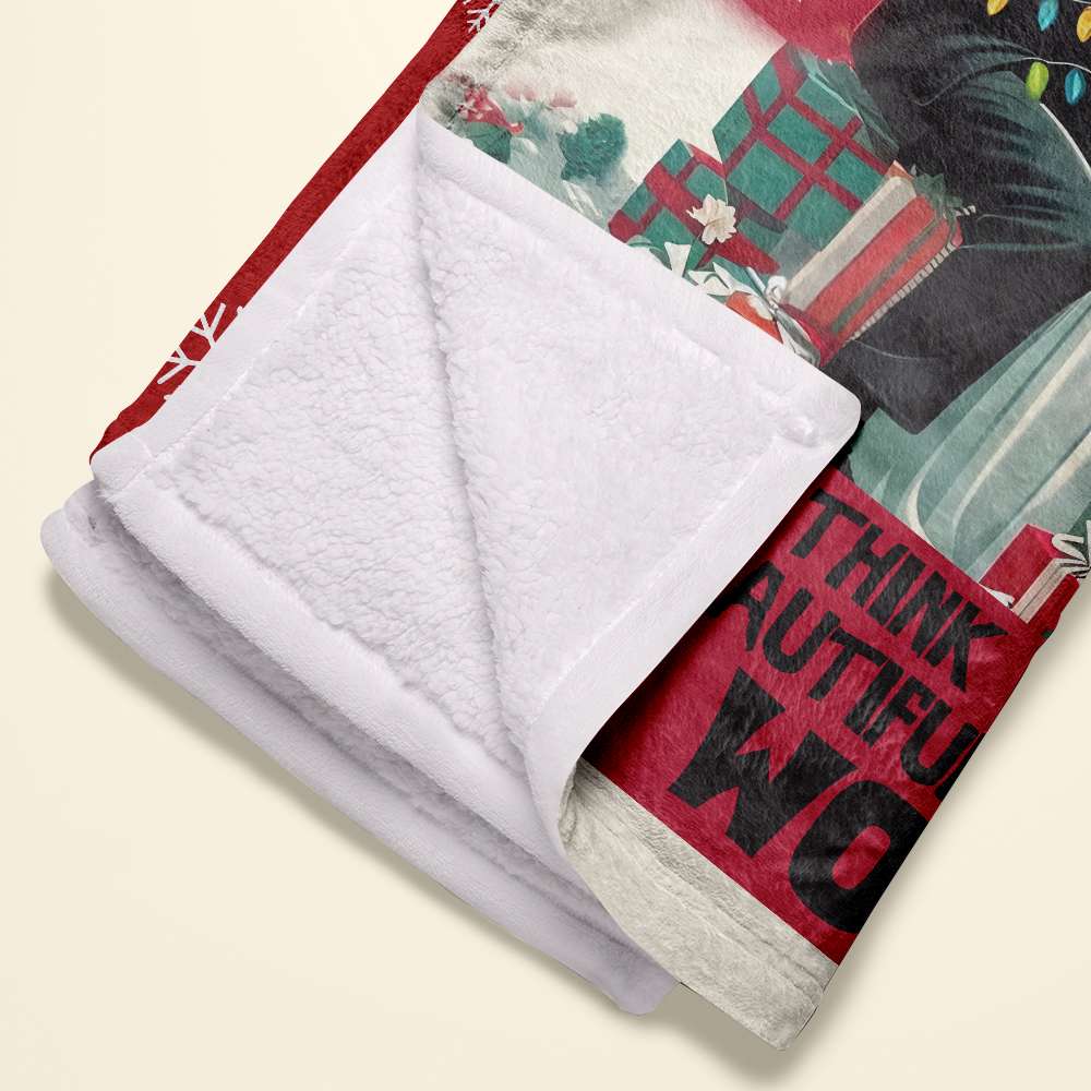 Personalized Gifts For Couple Blanket Christmas 01XQLU160924-Homacus