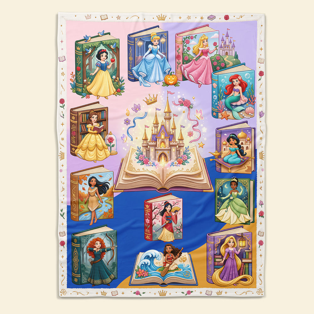Fairytale Princess Dream Blanket - Personalized Gift For Fantasy Lovers 02NATA061026-Homacus