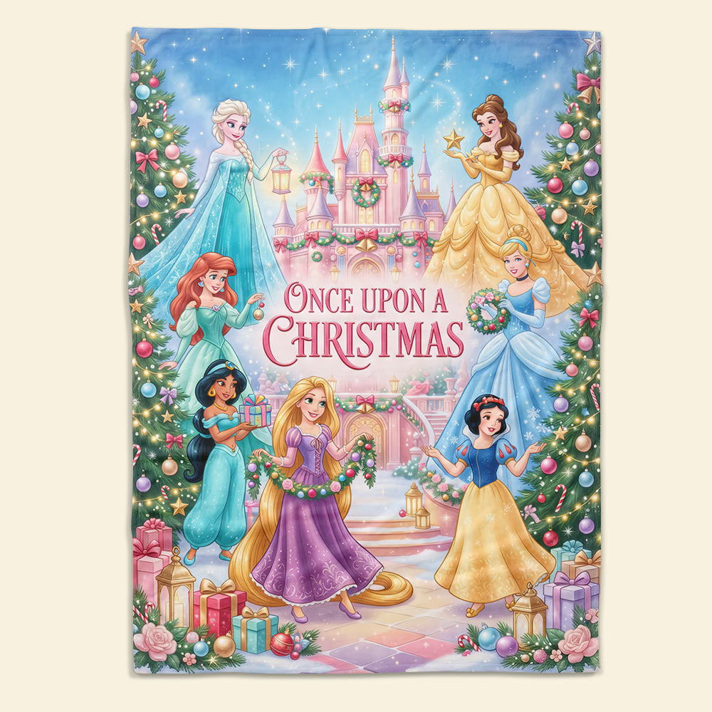 Once Upon A Christmas Blanket - Personalized Gift For Fantasy Lovers 03TYTA061026-Homacus