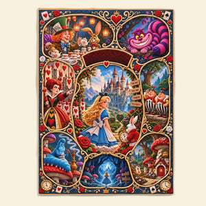 A World Of Wonder Blanket - Personalized Gift For Fantasy Lovers 04TTTA061026-Homacus
