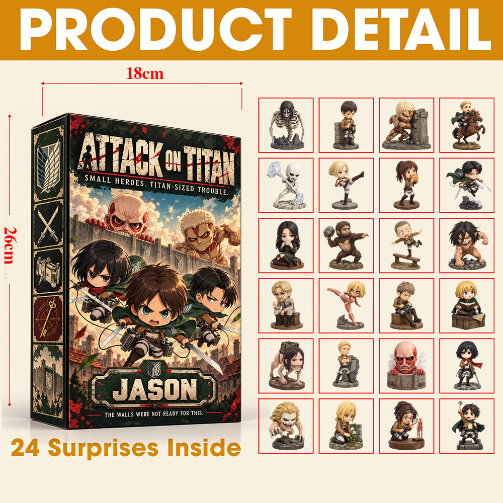 Fantasy Warrior Christmas Advent Calendar Blind Box - Personalized Gifts For Christmas 03halu281026-Homacus