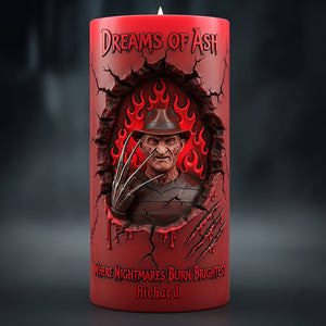 Branding From Classic Slashers LED Candle - Personalized Gifts For Horror Fans 04qhqn060925-Homacus