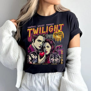 Vampire Romance Couple Shirt - Gift For Couple 95lax180725-Homacus