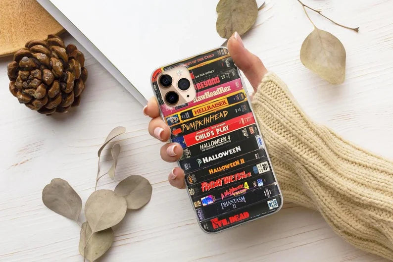 Scary Movie VHS Tape Phone Case - Gift For Horror Movie Fans 53laxx180725-Homacus