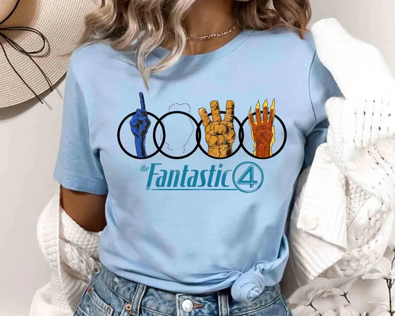 Fearless Four Heroes Shirt - Gifts For Movie Fans 02laxx180725-Homacus