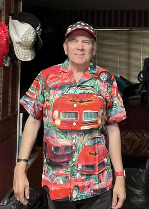 Muscle Car Hawaiian Shirt - Custom Car Photo Shirt - Floral Pattern (Car0902)-Homacus