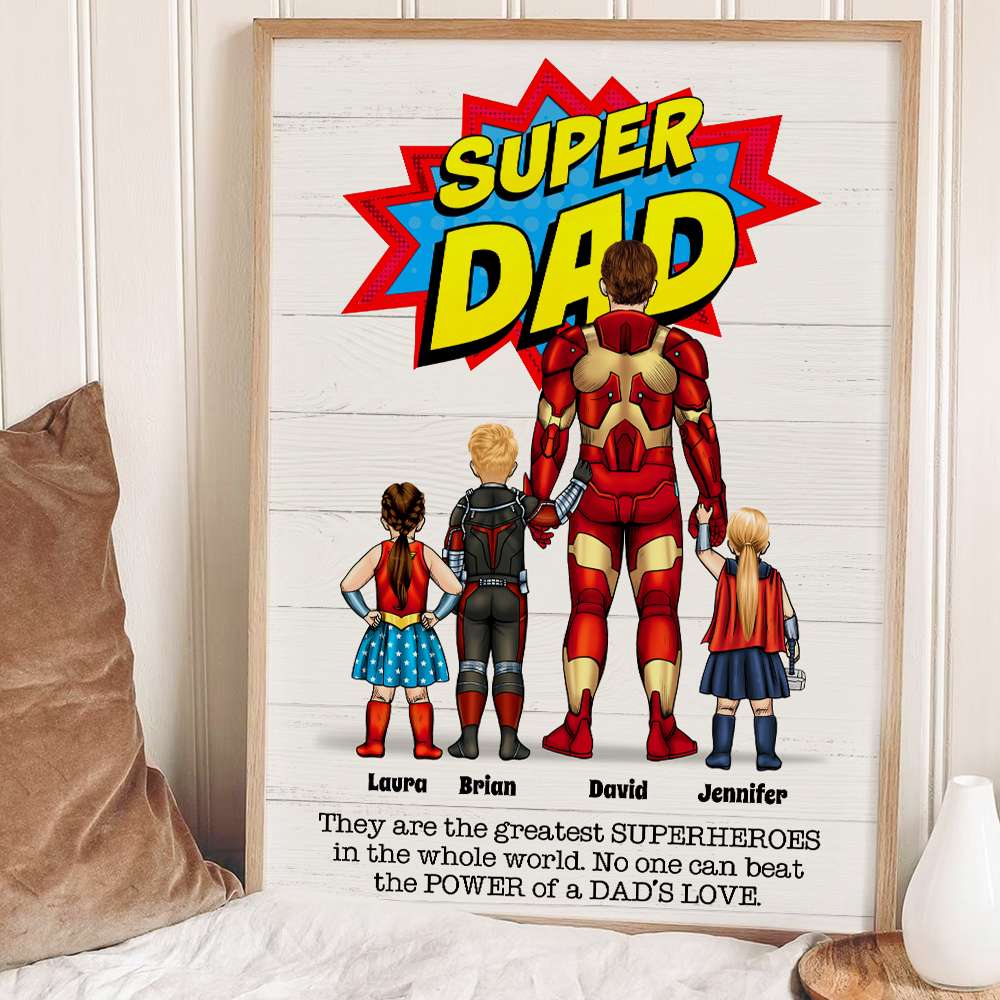 Personalized Gifts For Dad Canvas Print 05hudt030523tm-Homacus