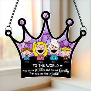 Personalized Gifts For Mom Suncatcher Ornament 02xqti251224-Homacus