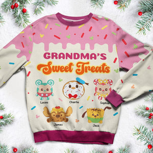 Personalized Christmas Gifts For Grandma Ugly Sweater 02kati271124-Homacus