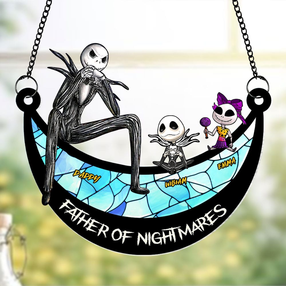 Personalized Gifts For Dad Suncatcher Ornament 08OHTI040524-Homacus