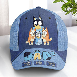 Dog Dad Classic Cap - Personalized Gifts For Father 156qhti0306-Homacus