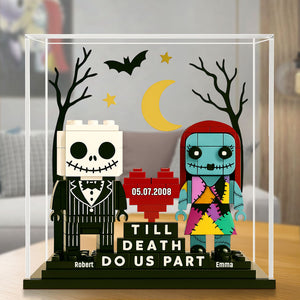 Horror Couple Plaque - Personalized Gifts For Couple 05nati290525-Homacus