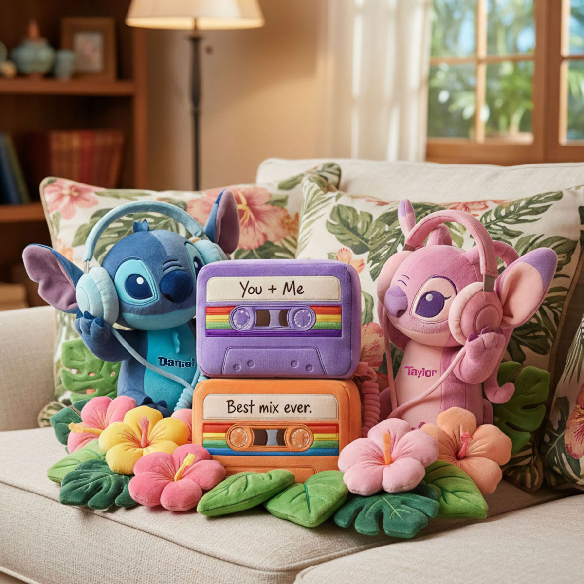 Best Mix Ever Couple Custom Shape Pillow - Personalized Gifts For Couples 02pati121225-Homacus