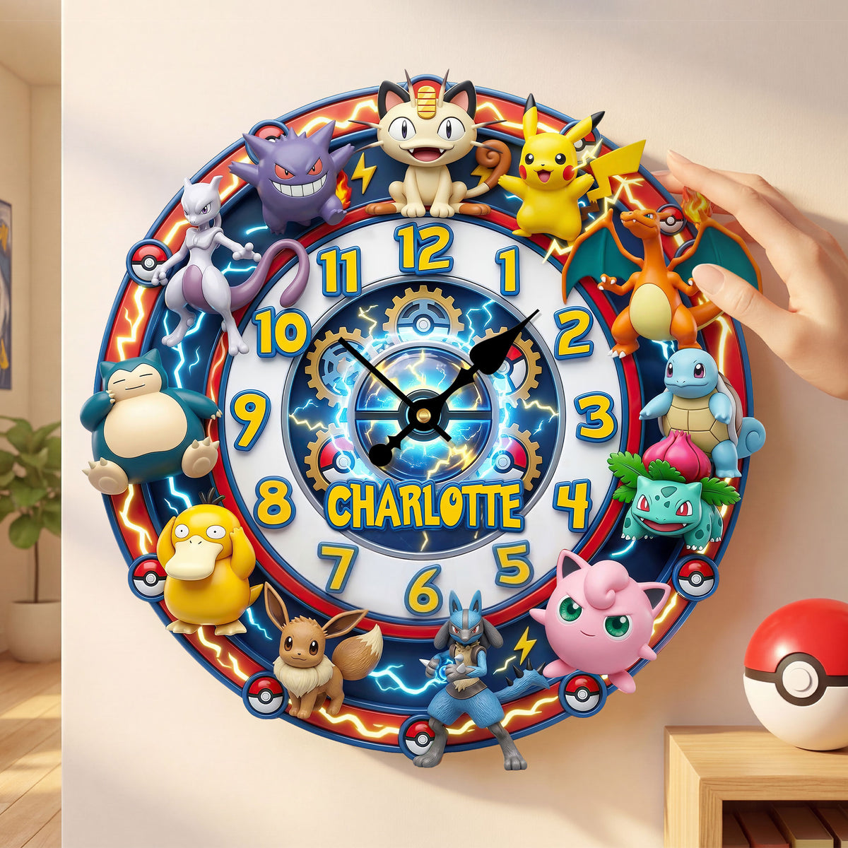 Adventure Hanging Wall Clock - Personalized Unique Gifts 05HUTI120326-Homacus