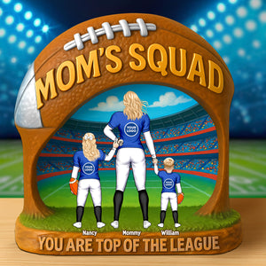 American Football Mom Plaque - Personalized Gifts For Mother 04tgti140425pa-Homacus
