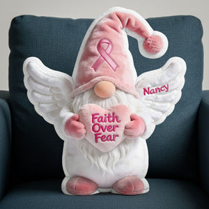 Gnome Cancer Awareness Custom Shape Pillow - Personalized Gifts 03nati111225-Homacus
