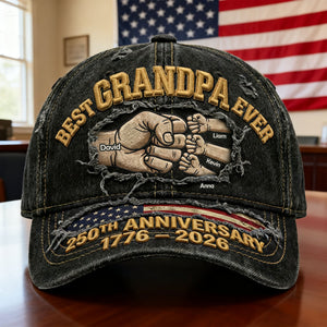 250th Anniversary Classic Cap Personalized Gifts For Dad 05NATI040326-Homacus