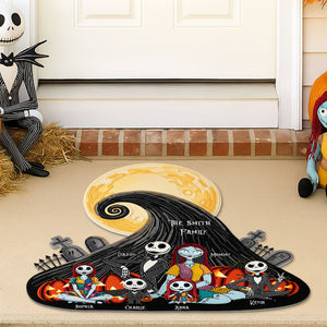 Horror Family Doormat - Personalized Gifts For Family 04nati140825-Homacus