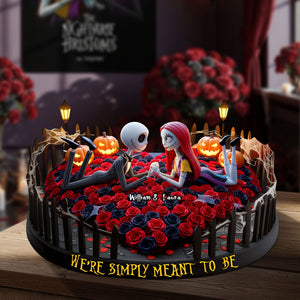 Horror Couple Plaque - Personalized Gifts For Couple 04toti090625-Homacus