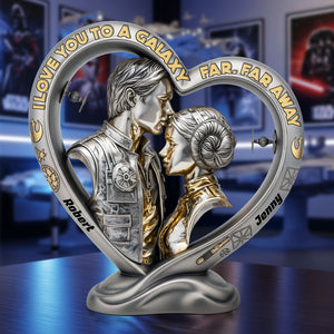 Galaxy Couple Plaque - Personalized Gifts For Couple 06tgti020725-Homacus