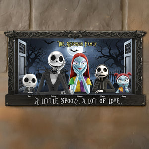 Horror Family Metal Sign - Personalized Gifts For Family 03pgti090825-Homacus