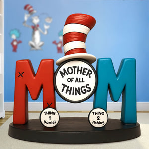 Things Mom Plaque - Personalized Gifts For Mom 03nati180425-Homacus