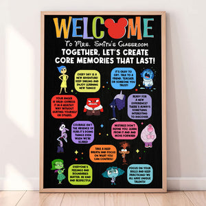 Personalized Gifts For Teacher Poster Welcome To Classroom 03XQTI070824-Homacus