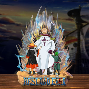 Dad Plaque - Personalized Gifts For Dad 04ohti050525pa-Homacus