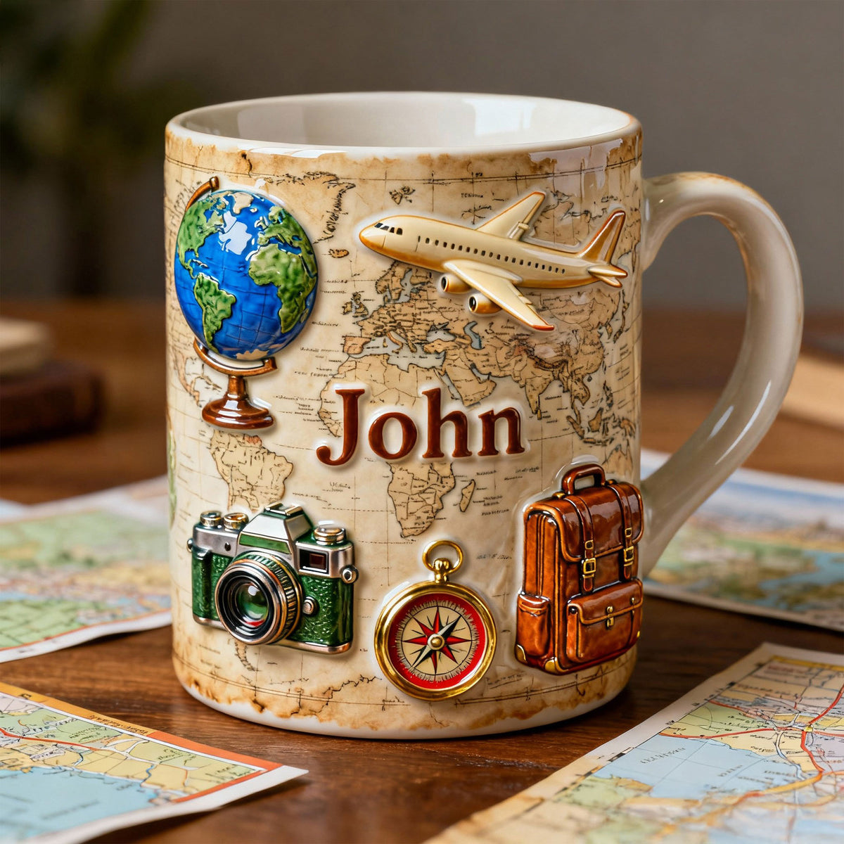 Travel Mug - Personalized Gifts For Travel Lovers 02hyti070126-Homacus