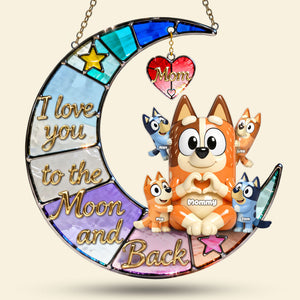 Mom And Kids Suncatcher Ornament - Personalized Gifts For Mom 01ohti270226-Homacus