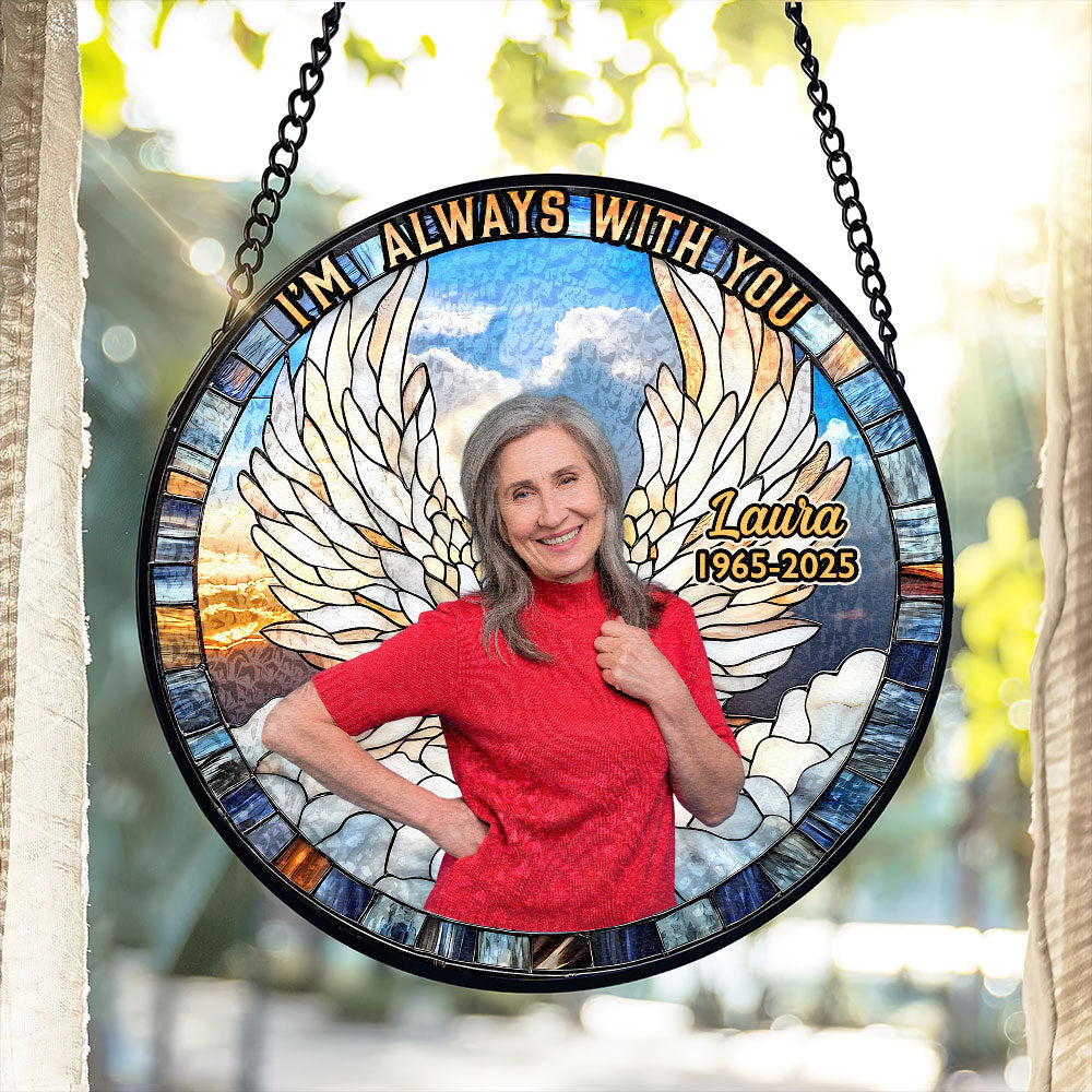 Custom Photo Gifts For Memorial Stained Glass 05huti040325-Homacus