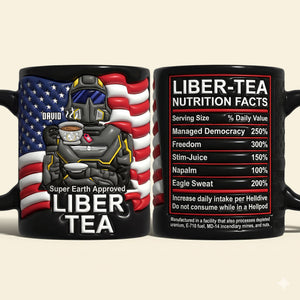 Freedom Squad 250th Anniversary Black Mug - Personalized Gifts For Game Lovers 01NATI030326-Homacus