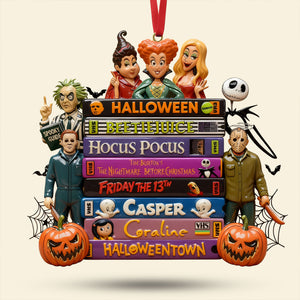 Horror Tape Stack Ornament, Personalized Christmas 02qhti161025-Homacus