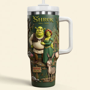 Whimsical Couple Handle Tumbler - Personalized Gifts For Couple 04NATI090226-Homacus