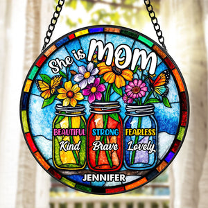 Personalized Gifts For Mom Stained Glass 02huti220325-Homacus