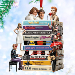 New Wave Geek Acrylic Ornament, Personalized Gift For Gen X and Gen Y 03QHTI031125-Homacus