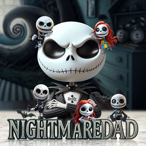 Nightmare Dad Plaque - Personalized Gifts For Dad 03nati120525-Homacus