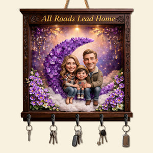 Custom Photo Acrylic Key Hanger - Gifts For Family 05tyti300326-Homacus