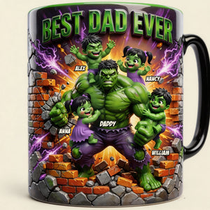 Best Dad Ever Magic Mug - Personalized Gifts For Dads 01tyti080526-Homacus