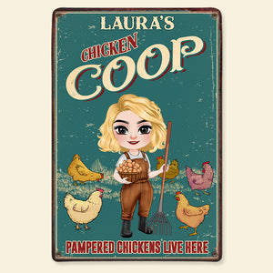 Merry Cluckmas Coop Sign – Personalized Christmas Decor For Farmers 03nati140325-Homacus