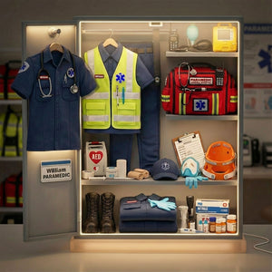EMS Worker Personal Locker Light Box, Personalized Gifts For Paramedic & EMT 01QHTI201225-Homacus