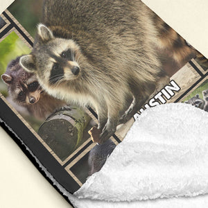 Personalize Gifts For Raccoon Lover Blanket 031qhti030125-Homacus