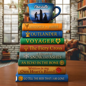 Bookstack Plaque - Personalized Gifts For Book Lovers 03huti140525-Homacus