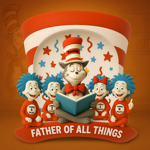 Dad Of Little Treasures Acrylic Plaque - Personalized Gifts For Father 03TGTI250425-Homacus