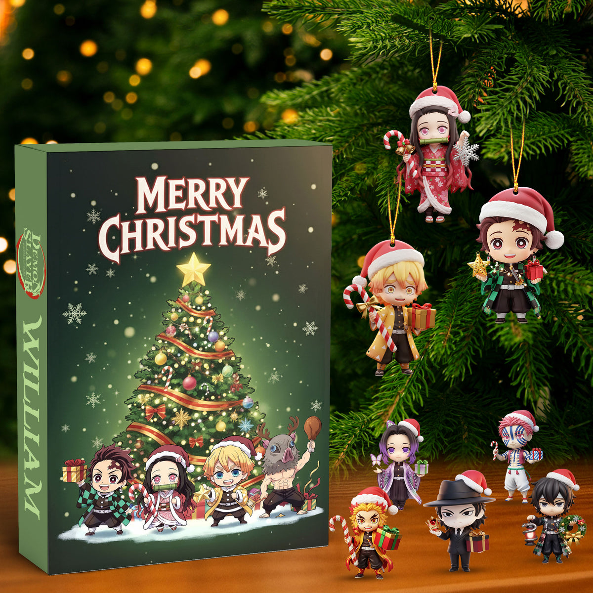 Anime Christmas Advent Calendar Blind Box - Personalized Gifts For Anime Lovers 03pgti111025-Homacus