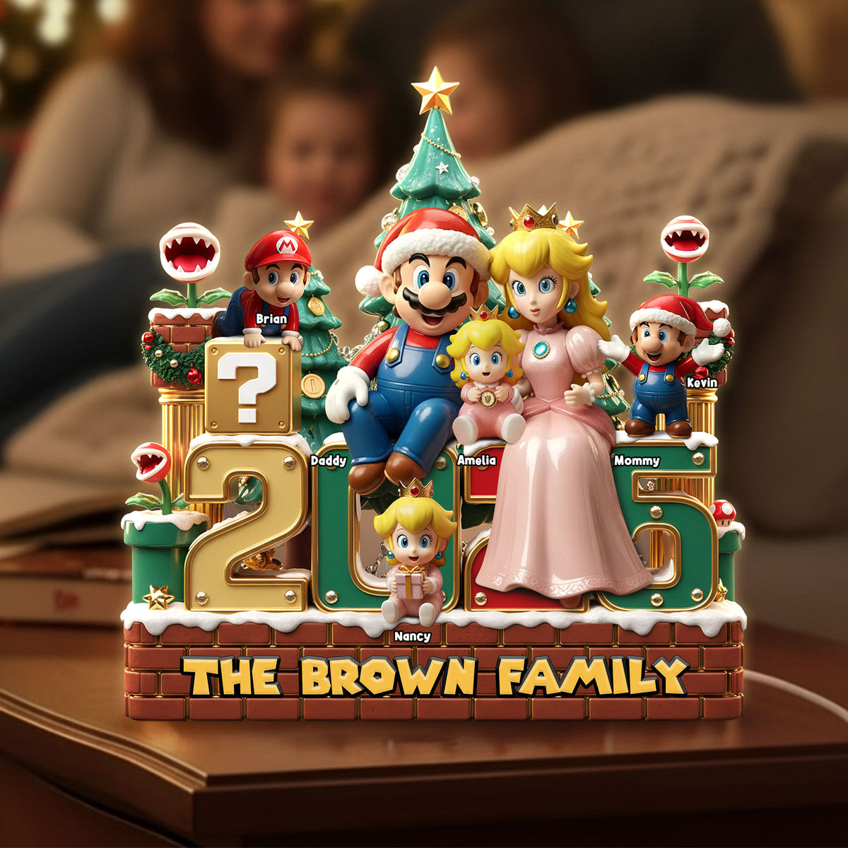 Family Light Box - Personalized Gifts For Family Custom Shape Acrylic Light Box 05PATI131125-Homacus