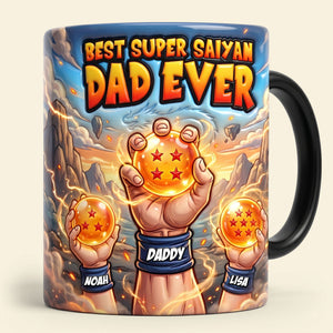The Ultimate Battle Dad Magic Coffee Mug - Personalized Gifts For Dads 04NATI070526-Homacus
