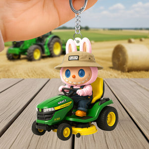 Farmer Doll Keychain - Personalized Gifts For Farmers 05ohti280625-Homacus